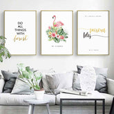 Paint by Numbers Flamingo